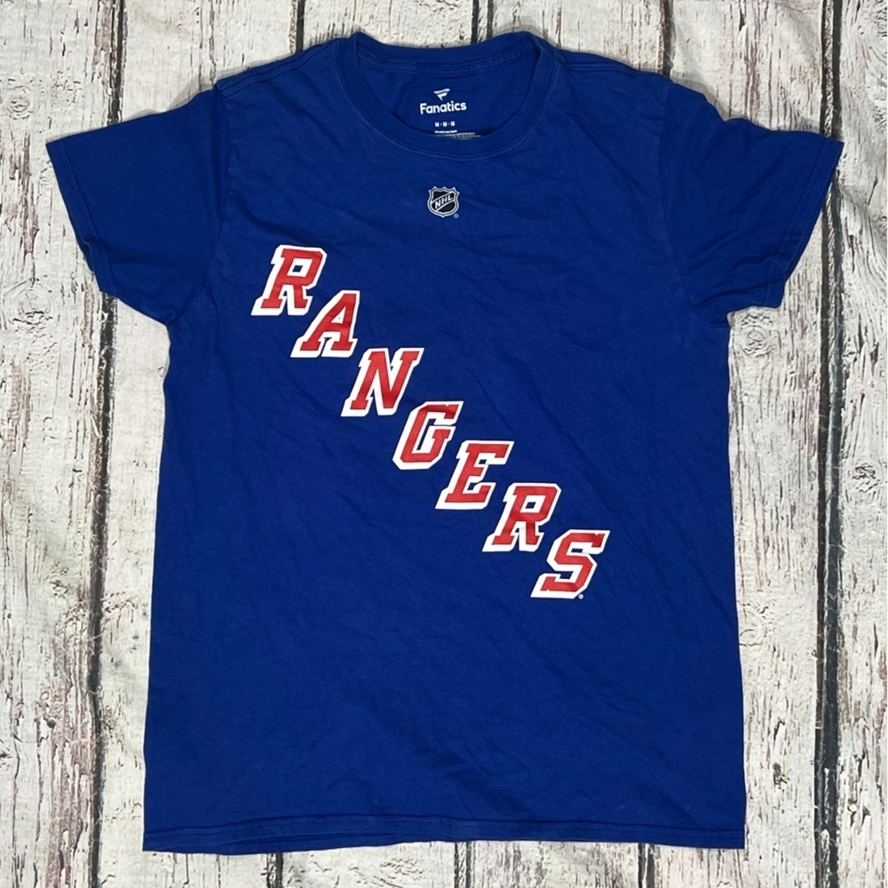Kaapo Kakko New York Rangers Fanatics Blue Hockey Tshirt